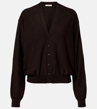 Twisted wool-blend cardigan | Lemaire