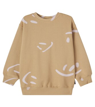 Monti printed cotton sweatshirt | Molo