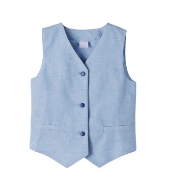 Cotton-blend vest | Pepa London