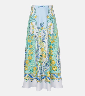 Maxirock aus Seide | Etro