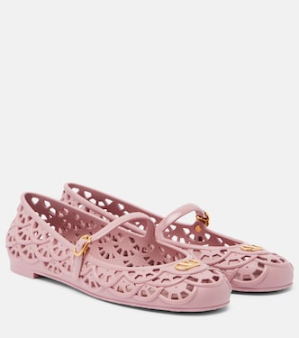 Mary-Jane-Ballerinas Ondette VLogo | Valentino Garavani