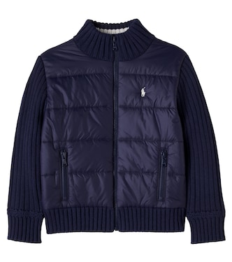 Pullover in misto cotone trapuntato | Polo Ralph Lauren Kids