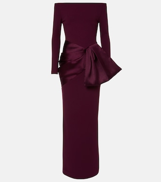 Robe Kori à finitions en satin | Solace London