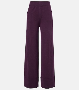 Wool and cashmere wide-leg pants | Jardin des Orangers