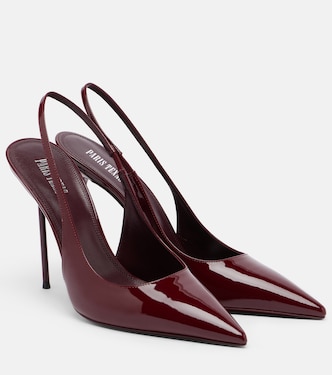 Escarpins slingback Lidia en cuir verni | Paris Texas