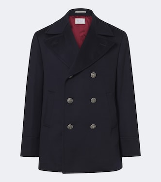 Caban in lana vergine | Brunello Cucinelli