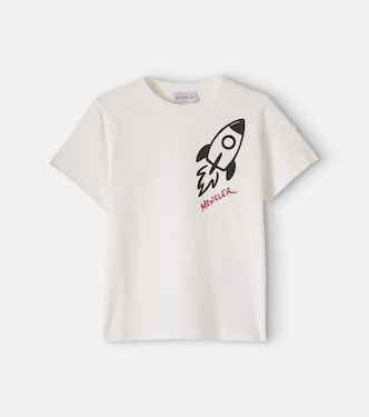 Printed cotton T-shirt | Moncler Enfant