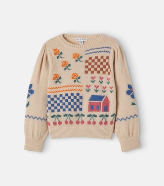 Intarsia sweater | Emile et Ida
