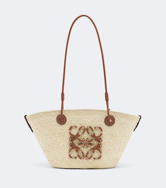 Sac panier Anagram Small en cuir | Loewe