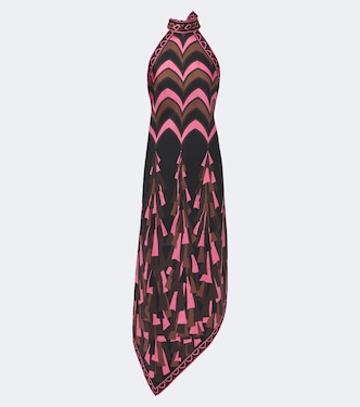 Midikleid Baiadera aus Seiden-Twill | Pucci