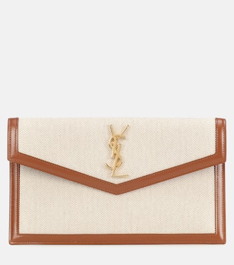 Uptown canvas clutch | Saint Laurent