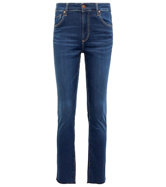 Mari high-rise skinny jeans | AG Jeans