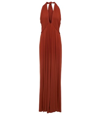 Cacao Notes jersey jumpsuit | Johanna Ortiz