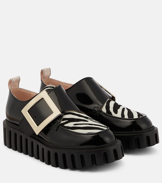 Viv' Go-Thick patent leather platform loafers | Roger Vivier