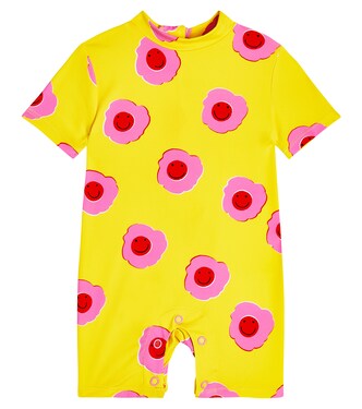 Baby printed rashguard swimsuit | Stella McCartney Kids