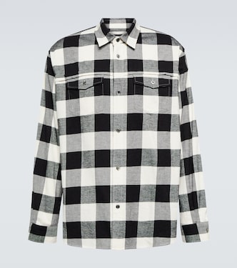 Checked cotton shirt | Undercover