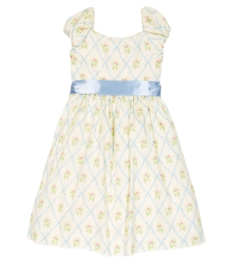 Printed cotton and silk dress | Polo Ralph Lauren Kids
