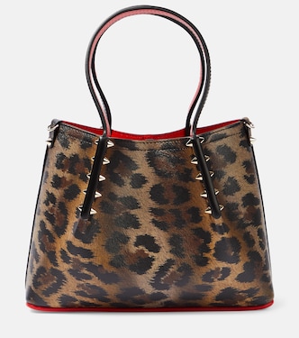 Cabarock Small leopard-print tote | Christian Louboutin