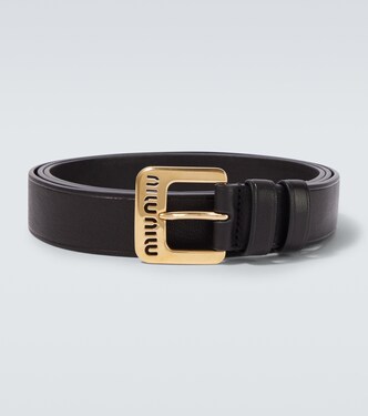 Gürtel aus Leder | Miu Miu