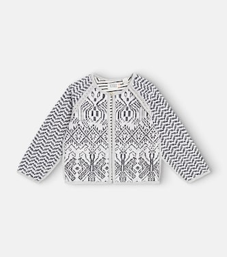 双面棉质混纺提花夹克 | Scotch & Soda Kids