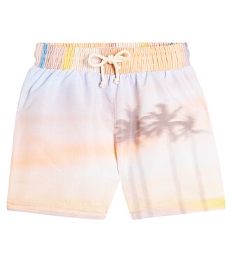 Sunset printed swim trunks | The New Society