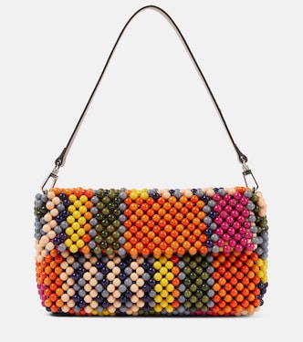 Timmy Small beaded shoulder bag | Staud