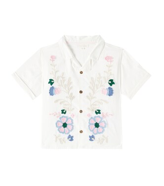 Alova floral cotton shirt | Louise Misha