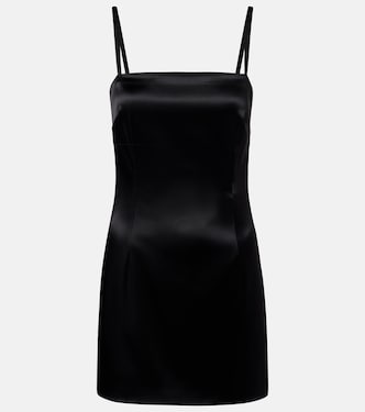 Vestido corto de satén | Dolce&Gabbana