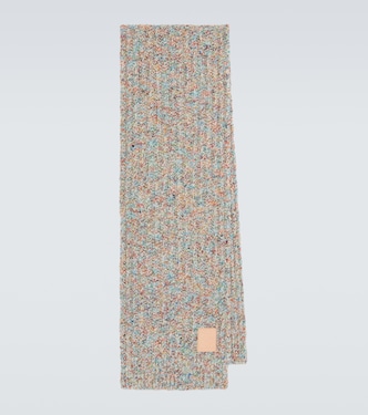 Wool and cashmere-blend scarf | Loewe