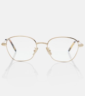 Slim square metal glasses | Loewe