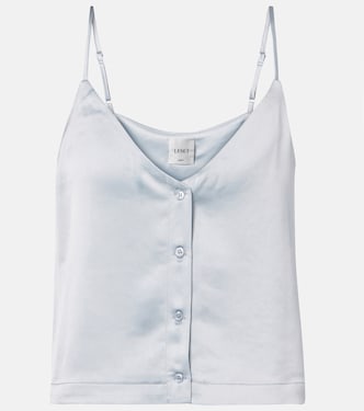 Barb Button satin camisole | Leset