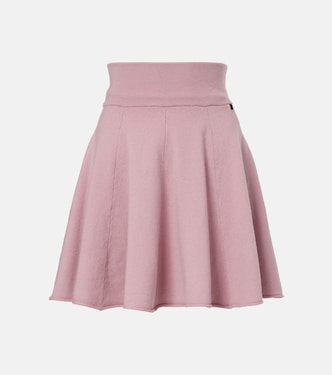 N°379 Girl cashmere-blend miniskirt | Extreme Cashmere