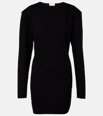 Wool-blend minidress | Saint Laurent