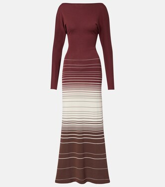 Robe longue Idun rayée en coton mélangé | Faithfull