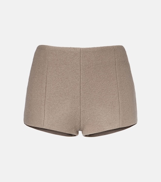 Vail virgin wool shorts | The Frankie Shop