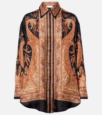 Hypnotic silk shirt | Zimmermann