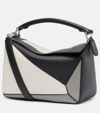 X Albers Tote Bag Puzzle Small aus Leder | Loewe