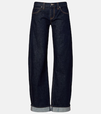 Karo mid-rise barrel-leg jeans | Khaite
