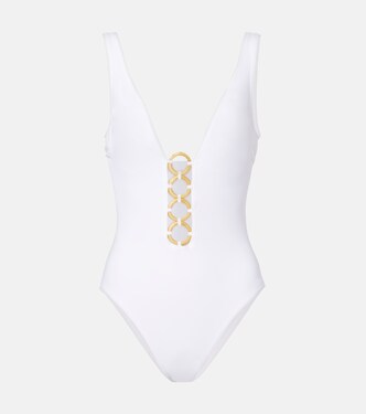 Luca ring-detail swimsuit | Karla Colletto