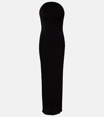 Sheer jersey cocktail dress | Alaïa