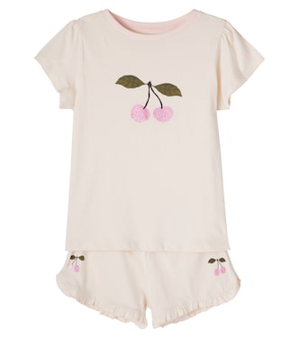 Set Famo aus T-Shirt und Shorts aus Baumwoll-Jersey | Konges Sløjd