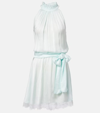 Bianca halterneck minidress | Poupette St Barth