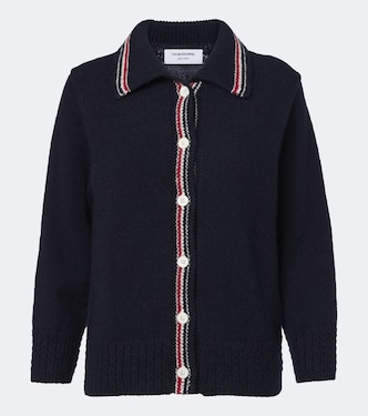 Hector wool and mohair cardigan | Thom Browne