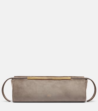 Donna suede clutch | Khaite