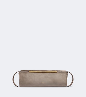 Donna suede clutch | Khaite