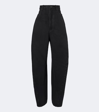 Mid-rise barrel-leg jeans | Balenciaga