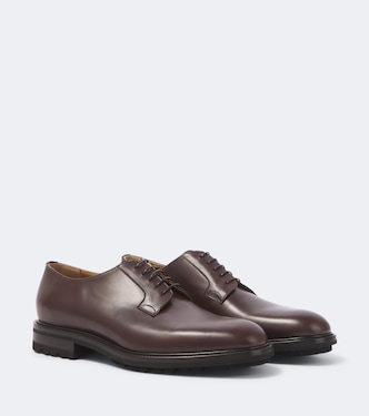 Leather Derby shoes | Kiton