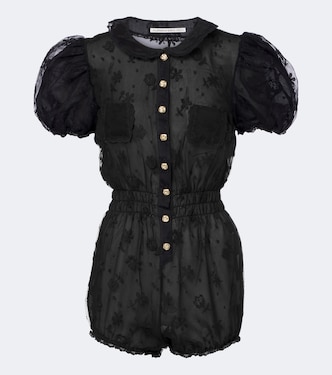 Lace romper | Alessandra Rich