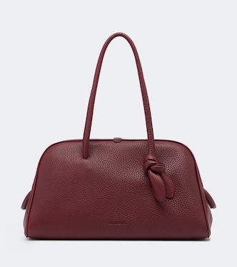 Turismo Medium leather bowling bag | Jacquemus