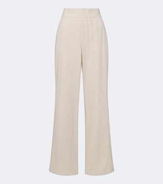 Wool and cashmere wide-leg pants | Eleventy